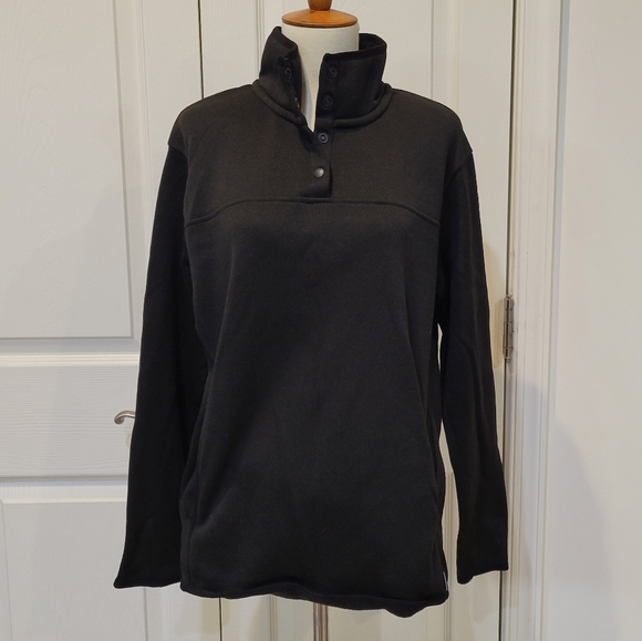 Eddie Bauer Sweater Fleece Pullover 1X12 - Picture 1 of 10